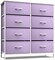 Sorbus Extra Wide Dresser Organizer With 8 Drawers - Large Storage Furniture for Bedroom, Hallway, Living Room, Nursery & Closet